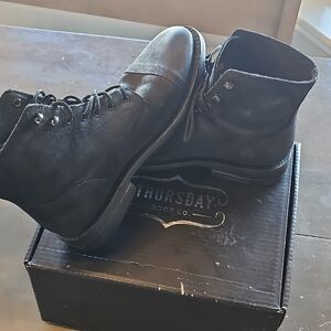 Thursday Boot Company Black Leather Boots